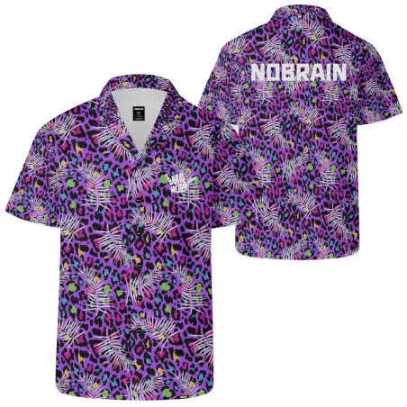 NOBRAIN - Chemise "Purple disco !"