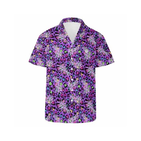 NOBRAIN - Chemise "Purple disco !"