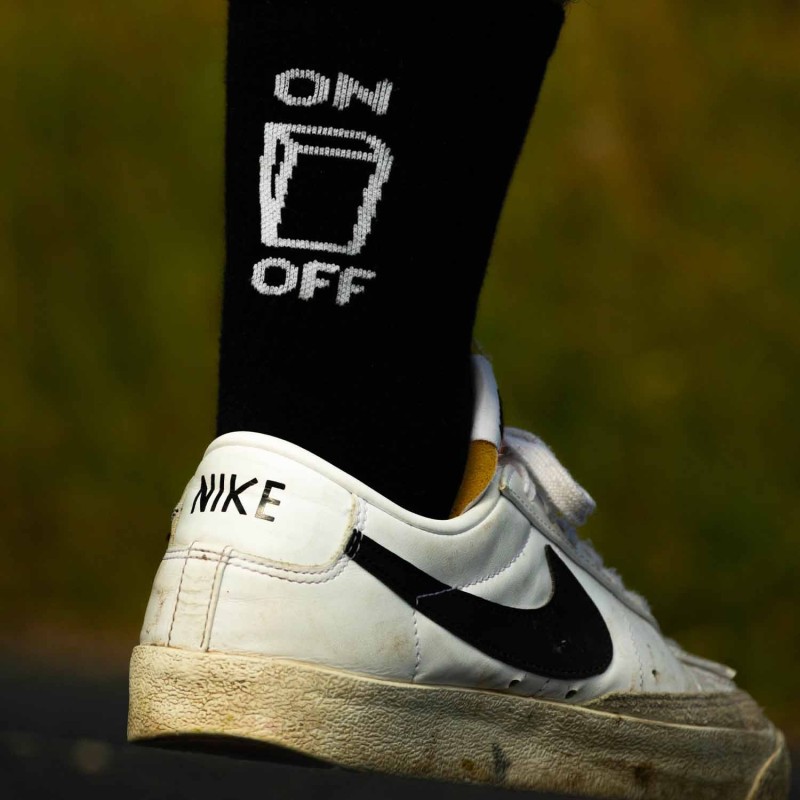 NOBRAIN - Chaussettes "OFF"